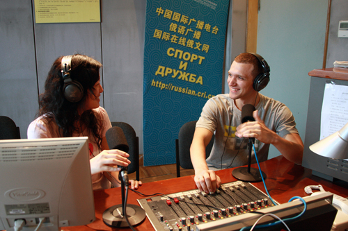 走遍中國 實現夢想 ——專訪中國國際廣播電臺烏克蘭語部外籍專家Sasha